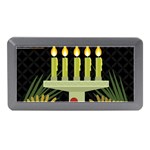 black Happy Kwanzaa  Memory Card Reader (Mini)