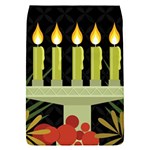 black Happy Kwanzaa  Removable Flap Cover (L)