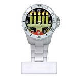 black Happy Kwanzaa  Plastic Nurses Watch