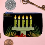 black Happy Kwanzaa  Large Coin Purse