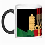 diagonal stripe Happy Kwanzaa Morph Mug