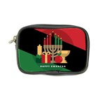 diagonal stripe Happy Kwanzaa Coin Purse