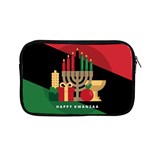 diagonal stripe Happy Kwanzaa Apple MacBook Pro 13  Zipper Case