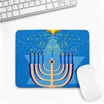 Hanukkah Menorah Small Mousepad