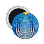 Hanukkah Menorah 2.25  Magnet