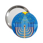 Hanukkah Menorah 2.25  Handbag Mirror