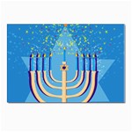 Hanukkah Menorah Postcard 5  x 7 