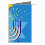 Hanukkah Menorah Greeting Card