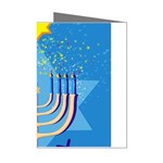 Hanukkah Menorah Mini Greeting Cards (Pkg of 8)