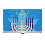 Hanukkah Menorah Business Card Holder