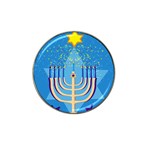 Hanukkah Menorah Hat Clip Ball Marker