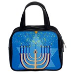 Hanukkah Menorah Classic Handbag (Two Sides)