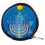 Hanukkah Menorah Mini Makeup Bag