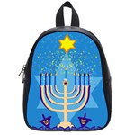 Hanukkah Menorah School Bag (Small)