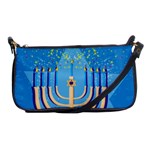 Hanukkah Menorah Shoulder Clutch Bag