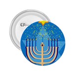 Hanukkah Menorah 2.25  Button