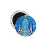 Hanukkah Menorah 1.75  Magnet