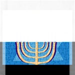 Hanukkah Menorah Jigsaw Puzzle (Rectangular)