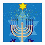 Hanukkah Menorah Medium Glasses Cloth