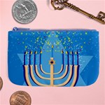 Hanukkah Menorah Large Coin Purse