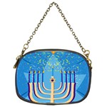 Hanukkah Menorah Chain Purse (One Side)