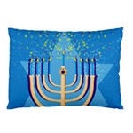 Hanukkah Menorah Pillow Case