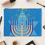 Hanukkah Menorah Cosmetic Bag (XL)