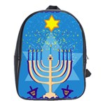 Hanukkah Menorah School Bag (Large)