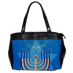 Hanukkah Menorah Oversize Office Handbag