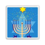 Hanukkah Menorah Memory Card Reader (Square)