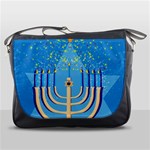 Hanukkah Menorah Messenger Bag