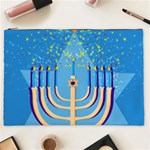 Hanukkah Menorah Cosmetic Bag (XXL)