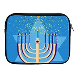 Hanukkah Menorah Apple iPad Zipper Case