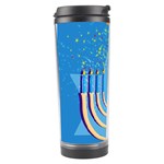 Hanukkah Menorah Travel Tumbler