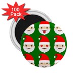 santa emoji emoticons 2.25  Magnet (100 pack) 