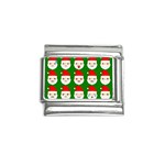 santa emoji emoticons Italian Charm (9mm)