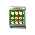 santa emoji emoticons Italian Charm (13mm)