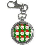 santa emoji emoticons Key Chain Watch