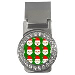 santa emoji emoticons Money Clip (CZ)