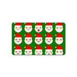 santa emoji emoticons Magnet (Name Card)