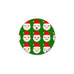 santa emoji emoticons Golf Ball Marker