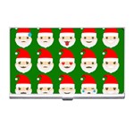 santa emoji emoticons Business Card Holder