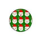 santa emoji emoticons Hat Clip Ball Marker