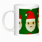 santa emoji emoticons Night Luminous Mug