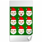 santa emoji emoticons Canvas 40  x 72 