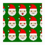 santa emoji emoticons Medium Glasses Cloth