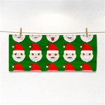 santa emoji emoticons Hand Towel