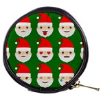 santa emoji emoticons Mini Makeup Bag