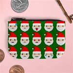 santa emoji emoticons Mini Coin Purse