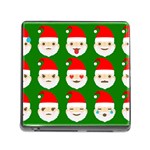 santa emoji emoticons Memory Card Reader (Square)